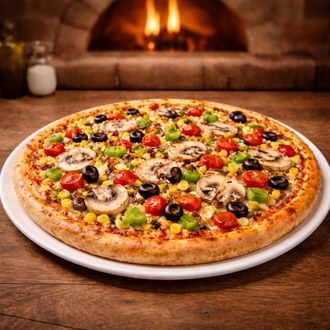 Vejetaryen Pizza (Orta) görseli