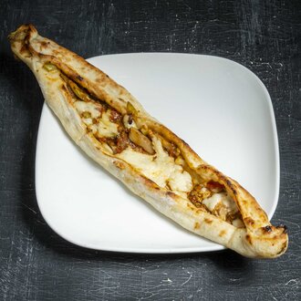 Mantarlı Kaşarlı Pide (Açık) görseli