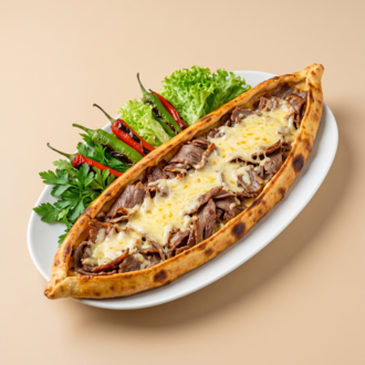 Dönerli Pide görseli