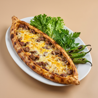 Kavurmalı & Kaşarlı & Yumurtalı Pide görseli