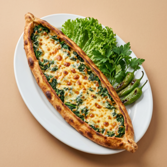 Ispanaklı Pide görseli