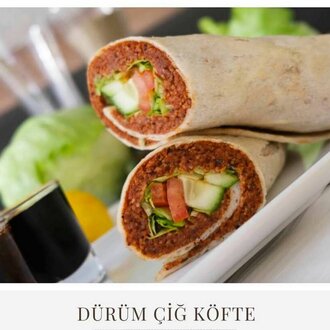 Çiğ Köfte Dürüm görseli