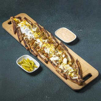 Kıymalı Kaşarlı Yumurtalı Pide görseli