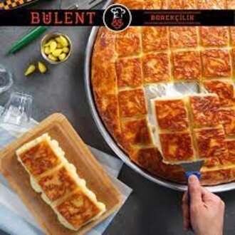 Peynirli Bülent Börek (4,5 Kg.)tepsi..hediyeli görseli