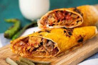 Duble Tavuk Döner Dürüm görseli