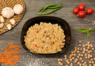 Mantarlı Bulgur Pilavı görseli