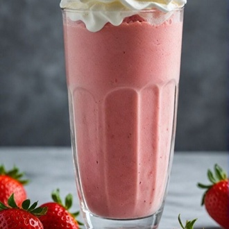Çilekli Frappe görseli