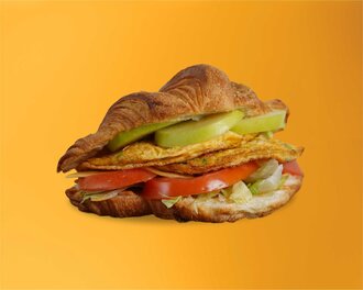 Omlette Kruvasan görseli