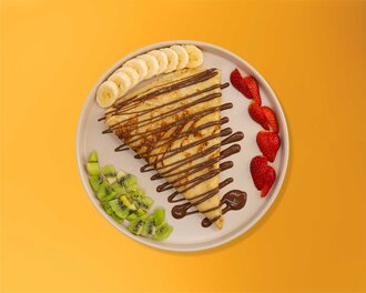 Çikolatalı Meyveli Krep görseli