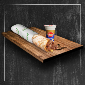 X-ir Standart Et Döner Dürüm & İçecek Menü görseli