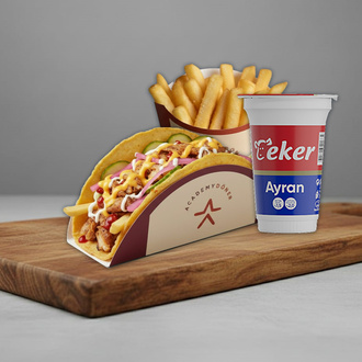 Taco Demy Tavuk Menü görseli
