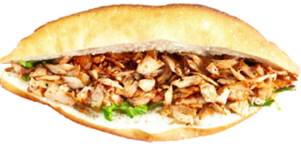 Maxi Tam Ekmek Arası Tavuk Döner görseli
