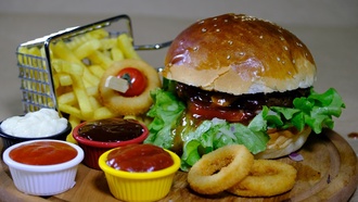 Bbq Burger Menü görseli
