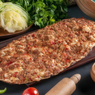 Özel Hacıbaşar Lahmacun görseli