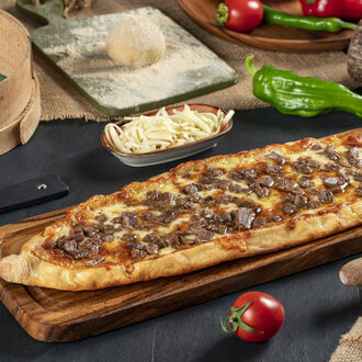 Kavurmalı Kaşarlı Pide görseli