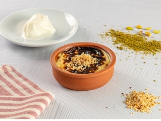 Fırında Hamsiköy Sütlacı görseli