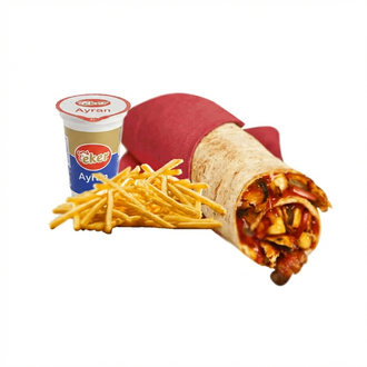 Hatay Tavuk Döner Dürüm Menü 2 görseli