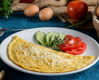 Kaşarlı Omlet görseli