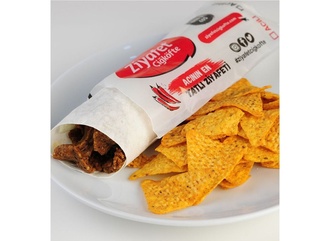 Doritoslu Double Çiğ Köfte Dürüm görseli