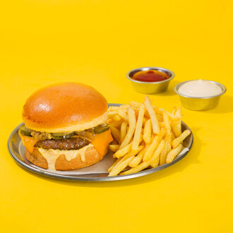 Klasik Birader Burger Combo görseli