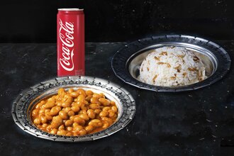 Etsiz Kuru Fasulye & Pilav & Kutu İçecek Menüsü görseli