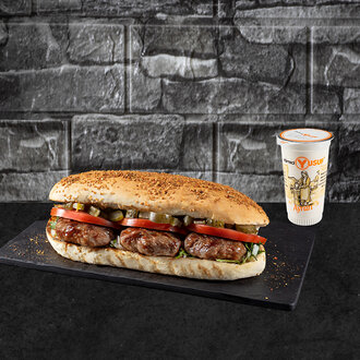 Yarım Porsiyon Ekmek Arası Köfte Menü görseli