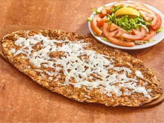 Kaşarlı Lahmacun görseli