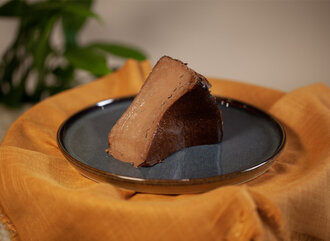 Nutellalı Bask Cheesecake (Dilim) görseli