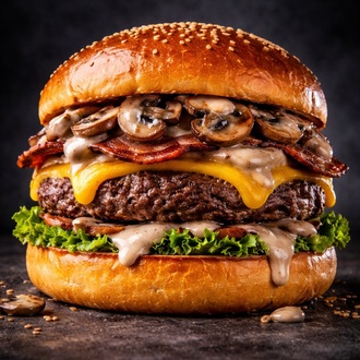 Mushroom Burger görseli