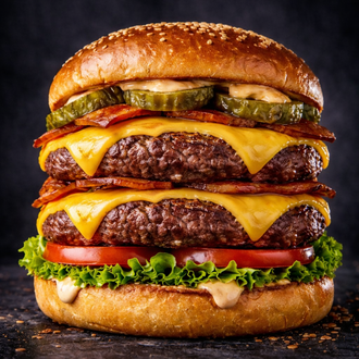 Double Classic Burger görseli