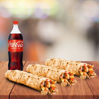 3 Kişilik Classic Katık Dürüm Menü görseli