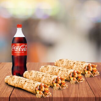 4 Kişilik Classic Katık Dürüm Menü görseli