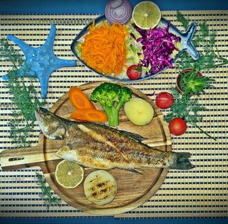 Izgara Deniz Levrek (500 Gr.) görseli