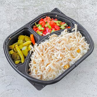 Nohutlu Pilav Üstü Tavuk görseli