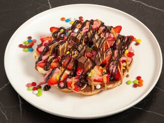 Kitkatlı Waffle görseli