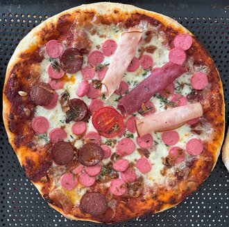 Bol Etli Pidza görseli