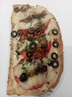 Chia Ekmek Pizza Akdeniz görseli
