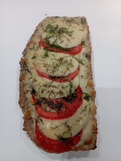 Chia Ekmek Pizza Peynir görseli