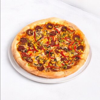 Sucuklu Mantarlı Pizza (Orta) görseli