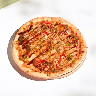 Bbq Soslu Pizza (Büyük) görseli