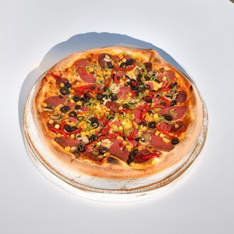Karışık Pizza (Orta) görseli