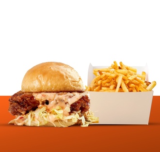 Honey Barbeque Soslu Burger görseli