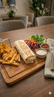 Tavuklu Wrap görseli