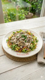Kremalı Mantarlı Salata görseli