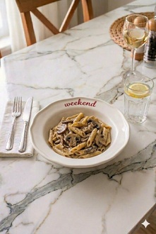 Mushroom Penne görseli
