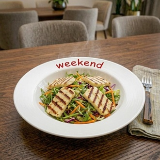 Hellimli Salata görseli