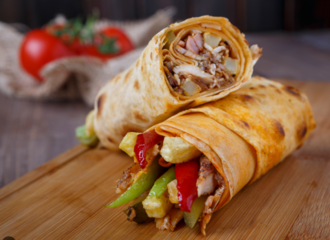 Hatay Usulü Tavuk Döner Dürüm görseli