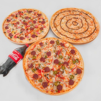 Çılgın 3'Lü Pizza Menü görseli