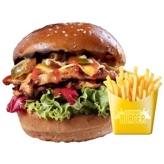 Acılı Tavuk  Burger görseli