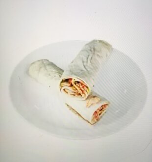 Çift Lavaşlı Tereyağlı Kaşarlı Dürüm görseli